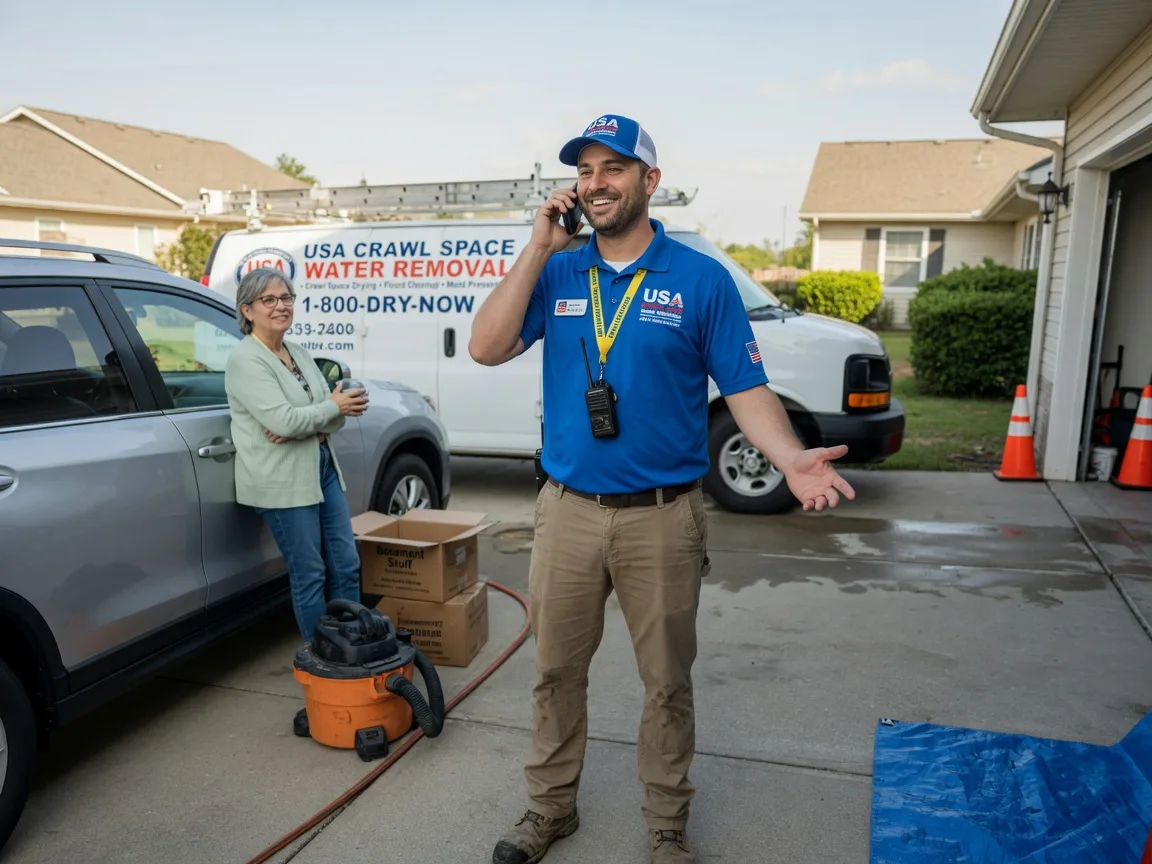 Crawl Space Water Removal Bradshaw, NE FAQs